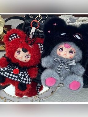 YAMSLAM Yumi Mido Bear Club Blind Box Vinyl Plush Doll Mystery Figure